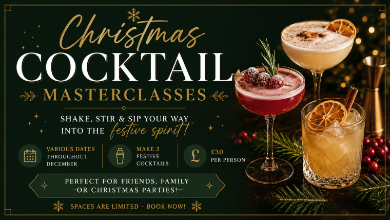 Christmas Cocktail Masterclass Web